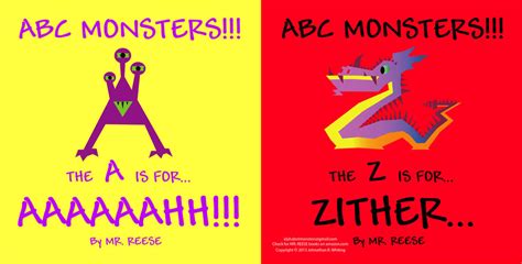 My ABC Monsters Children's Book is For Sale! by MrReese-Mysteries on DeviantArt