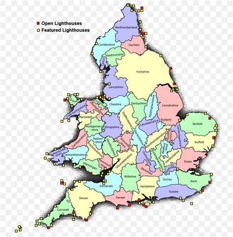 England Counties Of The United Kingdom Shire Association Of British Counties Map, PNG, 733x836px ...