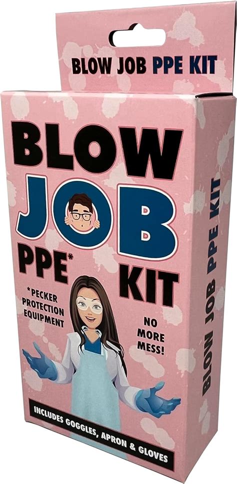 Diabolical DP1193 Blow Job PPE Kit - Rude Gifts for Women, Funny Gifts ...