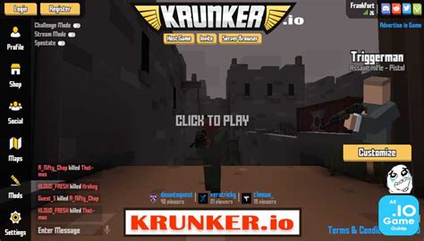 Play Krunker.io Game For Free » Tennar 👾 🕹️ IO Game Guide