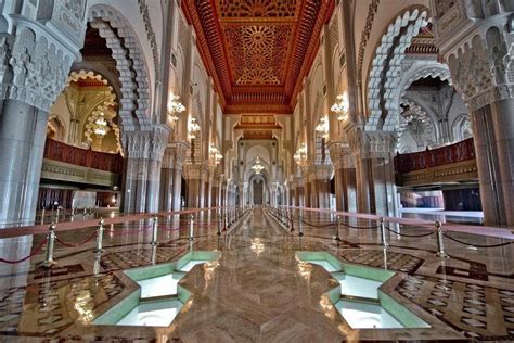 Interior of Hassan II Mosque : r/Morocco