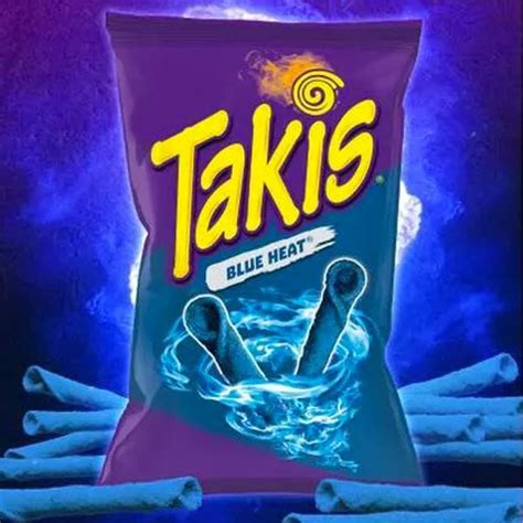 Takis Blue Heat Chips (3.25oz) | Limited Edition • Showcase