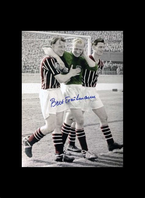 Bert Trautmann signed 1956 FA Cup Final photo (3) - All Star Signings