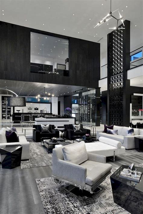 20+ Black Interior Modern House – DECOOMO