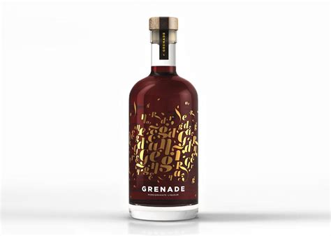 GRENADE Liqueur | Dieline - Design, Branding & Packaging Inspiration