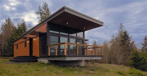 20 Of The Most Beautiful Prefab Cabin Designs | Prefab modular homes, Modern prefab homes ...