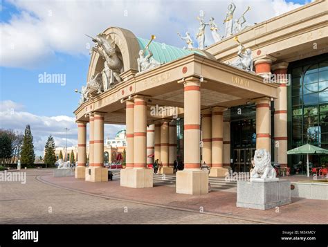 Entrance to the intu Trafford Centre, Manchester, UK Stock Photo - Alamy