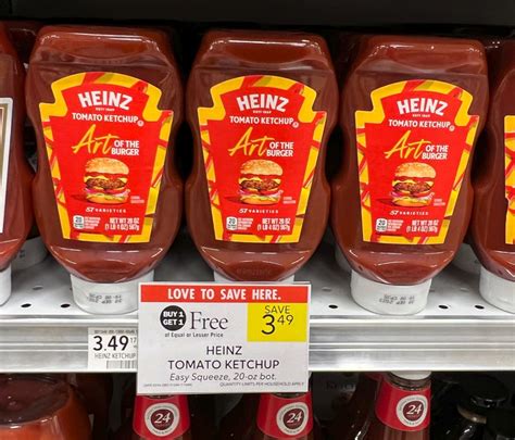 Heinz Ketchup As Low As FREE At Publix - iHeartPublix