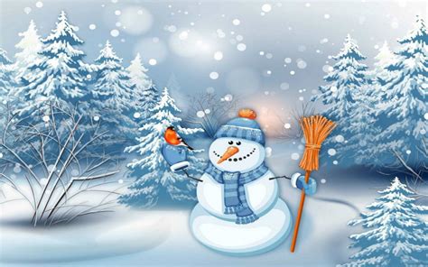 [200+] Snowman Wallpapers | Wallpapers.com