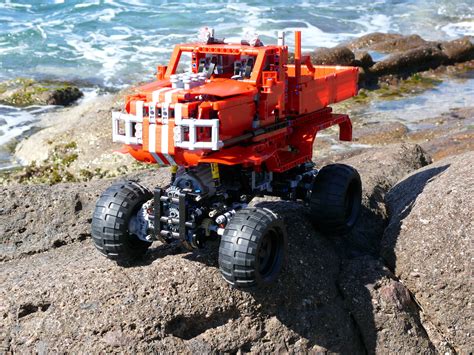 Custom Rock Crawler Pickup – RC – MOC – Muuss Lego