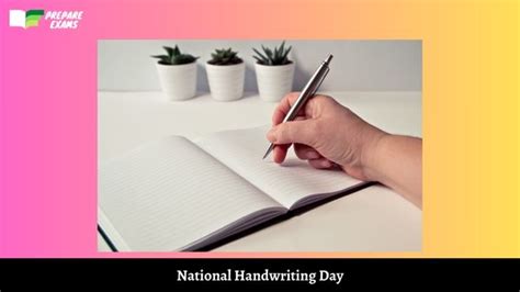 National Handwriting Day 2024: Date, History and Significance - PrepareExams