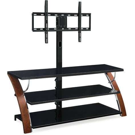 Whalen TV & Media Stand 3 Tier Fits