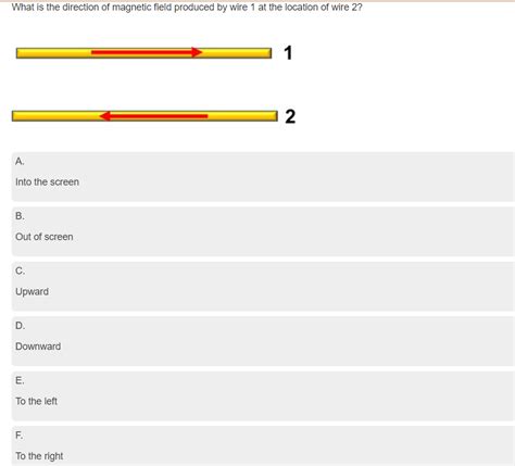 Solved What is the direction of magnetic field produced by | Chegg.com