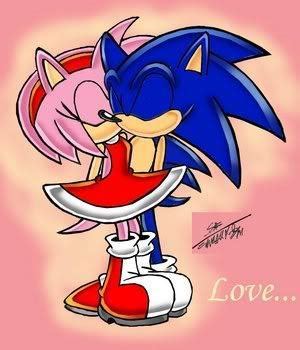sonic and amy kiss - Sonic and Amy Photo (17527414) - Fanpop