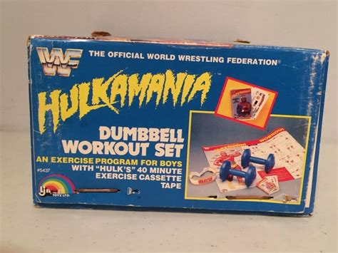 Hulk Hogan Workout Set because I wanted 24 inch pythons too. : r/nostalgia