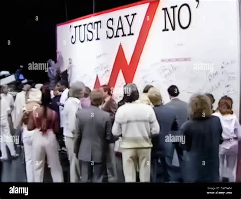 Just say no campaign hi-res stock photography and images - Alamy