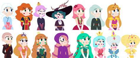 Queens of Mewni Portraits 2 by TwistedNights | Star vs the forces of ...