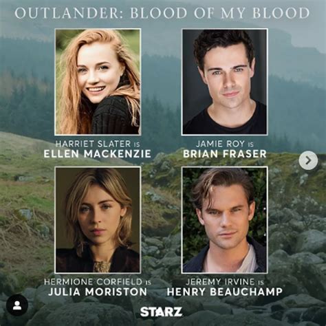 Outlander prequel ‘Blood of my Blood’ reveals main cast - Outlander ...