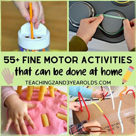 Fine Motor Skills Activities For 3 4 Year Olds Pdf - Infoupdate.org