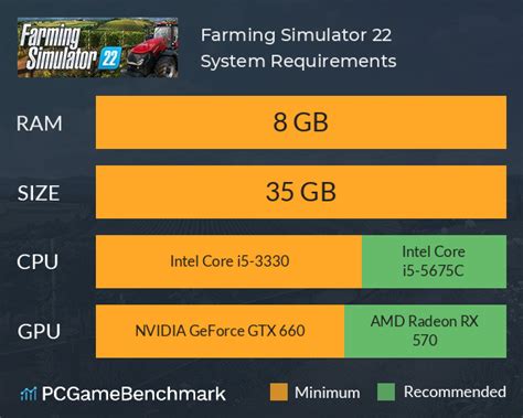 Farming Simulator 22 System Requirements - Can I Run It? - PCGameBenchmark