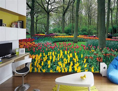 Tulip Garden Wall Mural DS8042