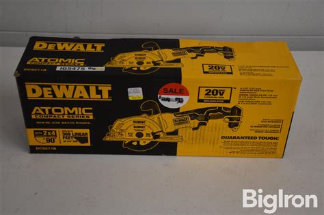 Dewalt 20V 4 1/2" Circular Saw BigIron Auctions