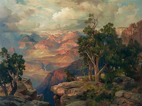 Thomas Moran - Grand Canyon of Arizona from Hermit Rim Road at 1stDibs | thomas moran grand ...