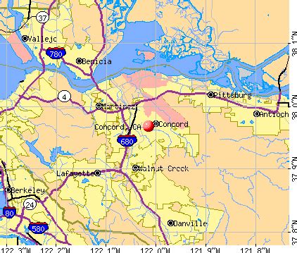 Concord, California (CA) profile: population, maps, real estate, averages, homes, statistics ...