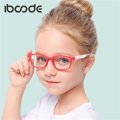 iboode New 2019 Silicone Soft Glasses for Baby Girl Boy Anti Blue Ray Lens Eye Protector ...