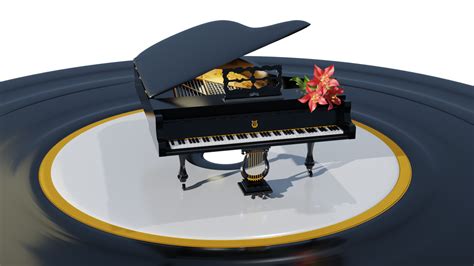 ArtStation - "Black Grand Piano" | Resources