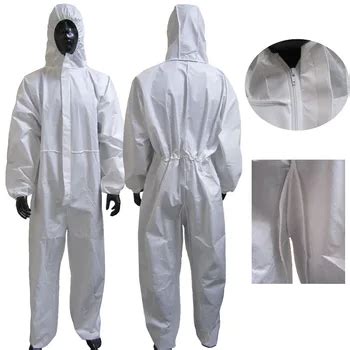 Disposable Hospital Lab Coats For Full Protection,Disposable Waterproof Overalls - Buy ...