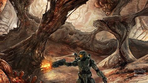 Halo 3 In - Halo 3 Flood Concept Art - - HD wallpaper | Pxfuel