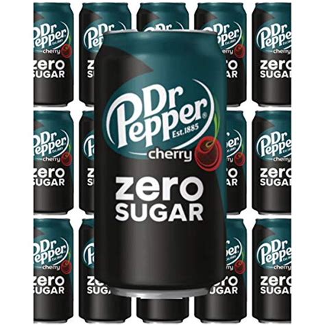 Zero Cherry Dr Pepper 24 Pk 12 Oz - GJ Curbside