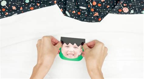 Frankenstein Photo Craft For Kids [Free Template]