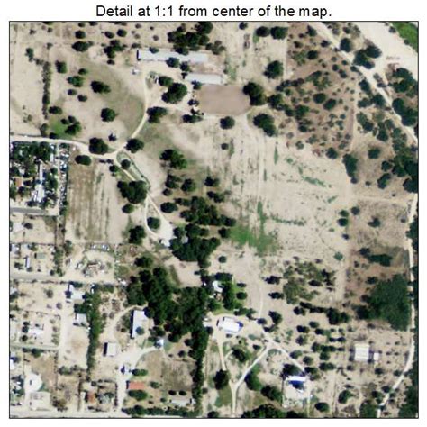 Aerial Photography Map of Junction, TX Texas