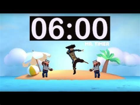 6 Minute Timer with Music! Timer for Kids, Kindergarten, Preschool ...