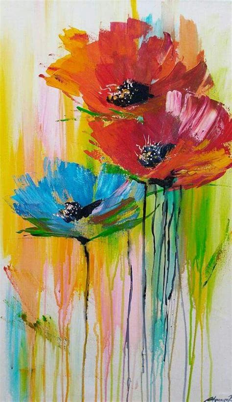 Pinterest photo | Pinturas florales, Arte abstracto, Pintura oleo abstracto