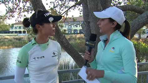 Lydia Ko First Round Interview | 2022 CME Group Tour Championship | LPGA | Ladies Professional ...