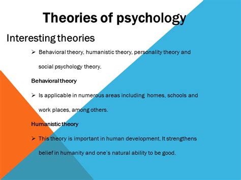 Theories of Psychology: Behavioral, Cognitive, Developmental - 2313 ...