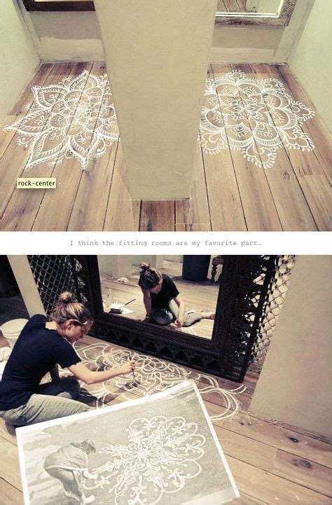 30 Floor stencil ideas in 2021 | stenciled floor, painted floors, flooring