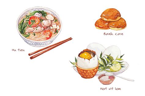 [Illustrations] From Street Snacks To Homecooked Meals, Vietnam's ...