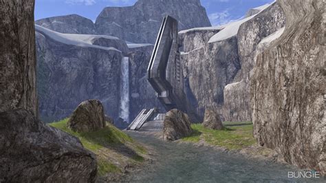 -Blog-: Halo Evolutions - Forerunner structure 2 and scenery