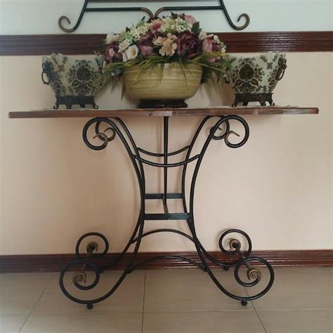 Console Table & Mirror, Furniture & Home Living, Furniture, Tables & Sets on Carousell