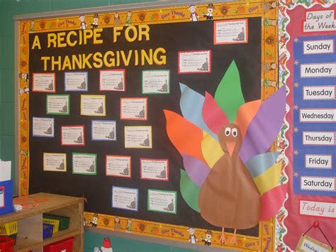 2 Crafty Chicks: Thanksgiving Bulletin Board