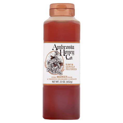 Ambrosia Honey Co. Raw & Gently Filtered Honey, 23 oz_1 – Koska