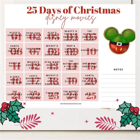 25 Days of Disney Christmas Movies - Best Movies Right Now