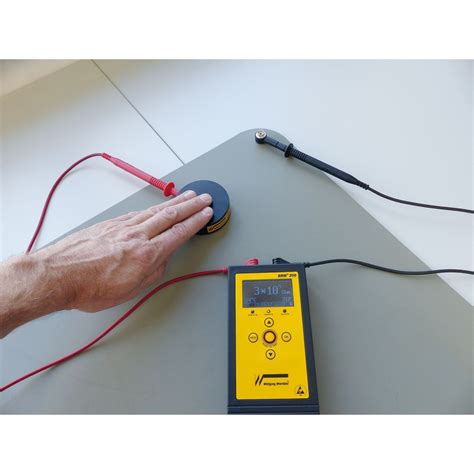 ESD measurement kit: SRM200, 2 surface probes, 1 hand probe and 1 mini ...