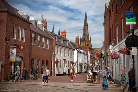 Lichfield city centre, Staffordshire. | Jonathan Fletcher | Flickr