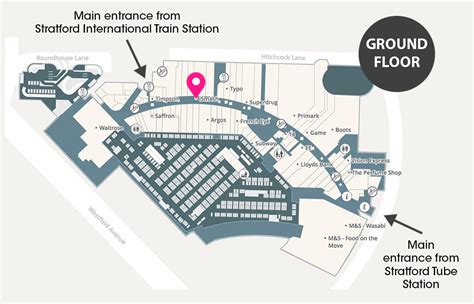 Westfield Stratford Car Park Map