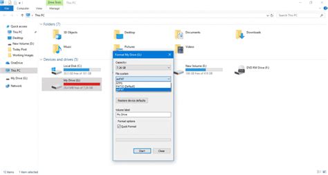 How To Format By Changing The Format Type Of A USB Drive